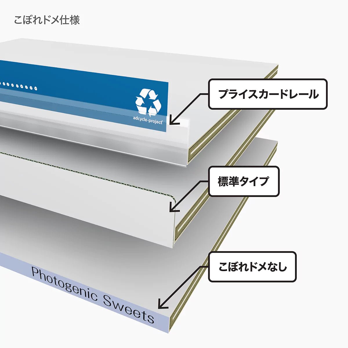 フロア什器 幅35 奥行30 高さ150cm｜棚3段 - adpro - market